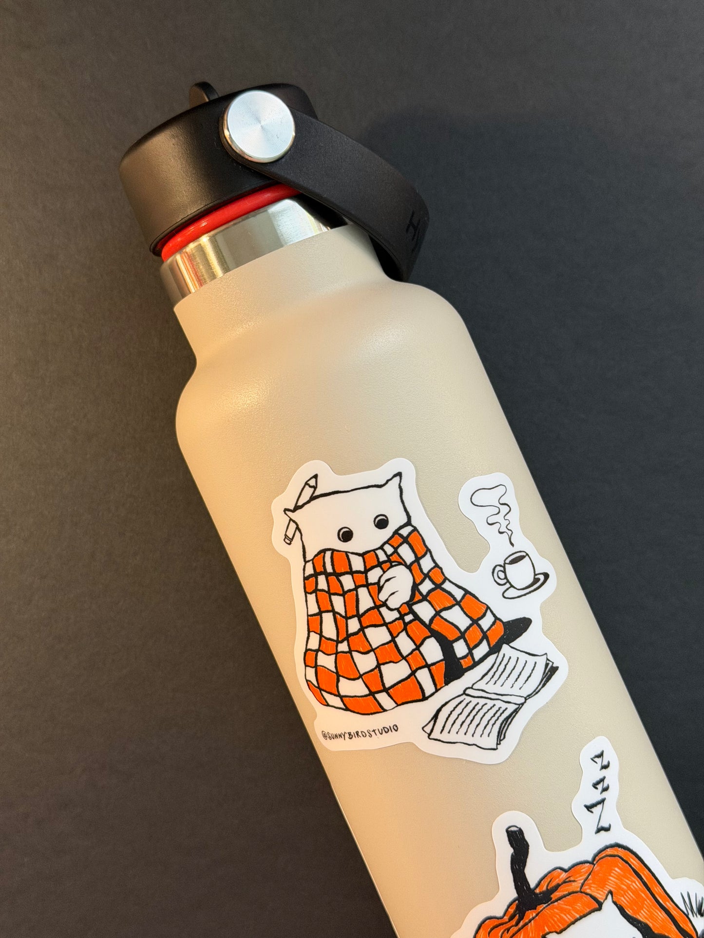 Getting Cozy Sticker