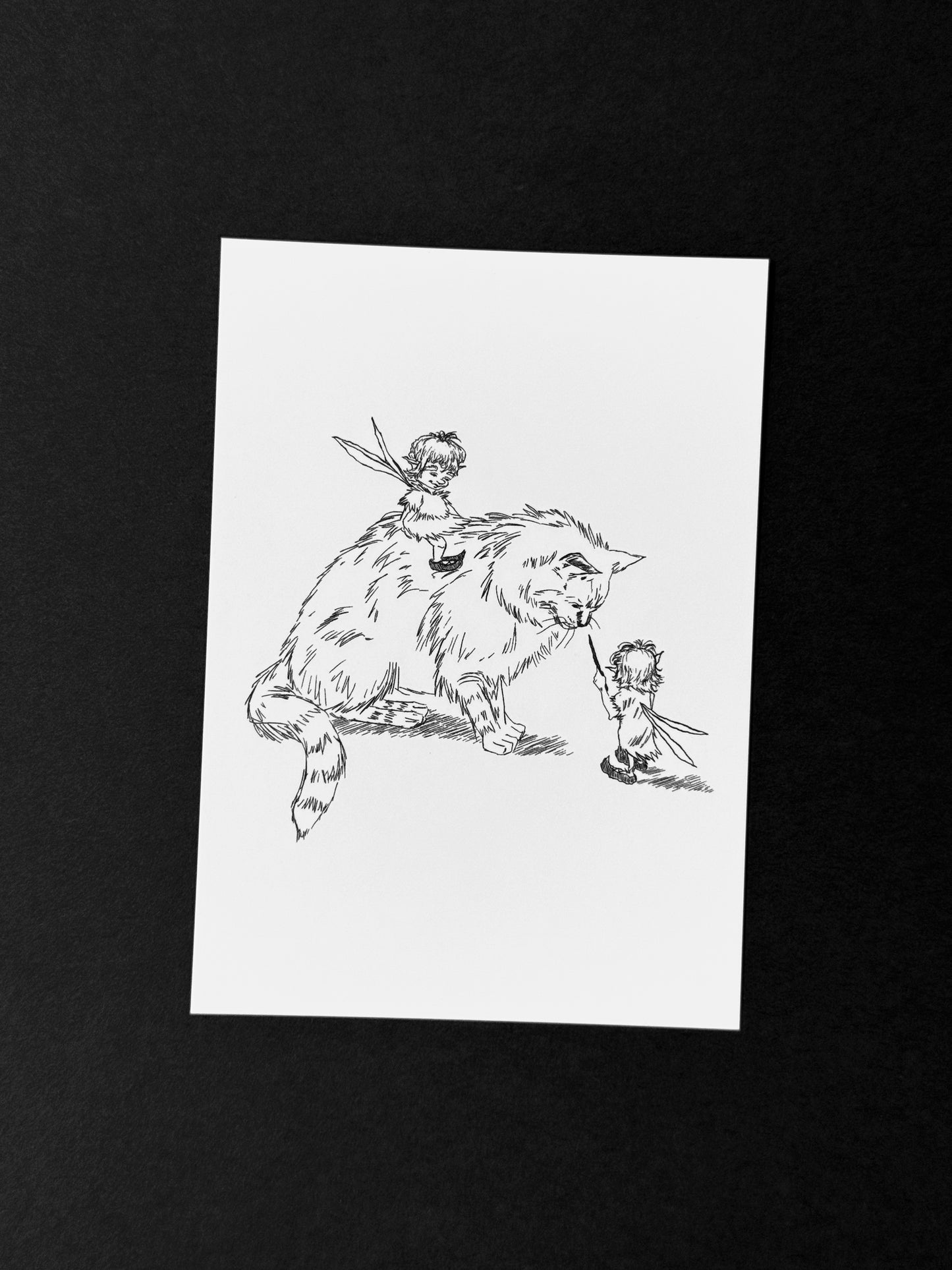 Cat Small Print