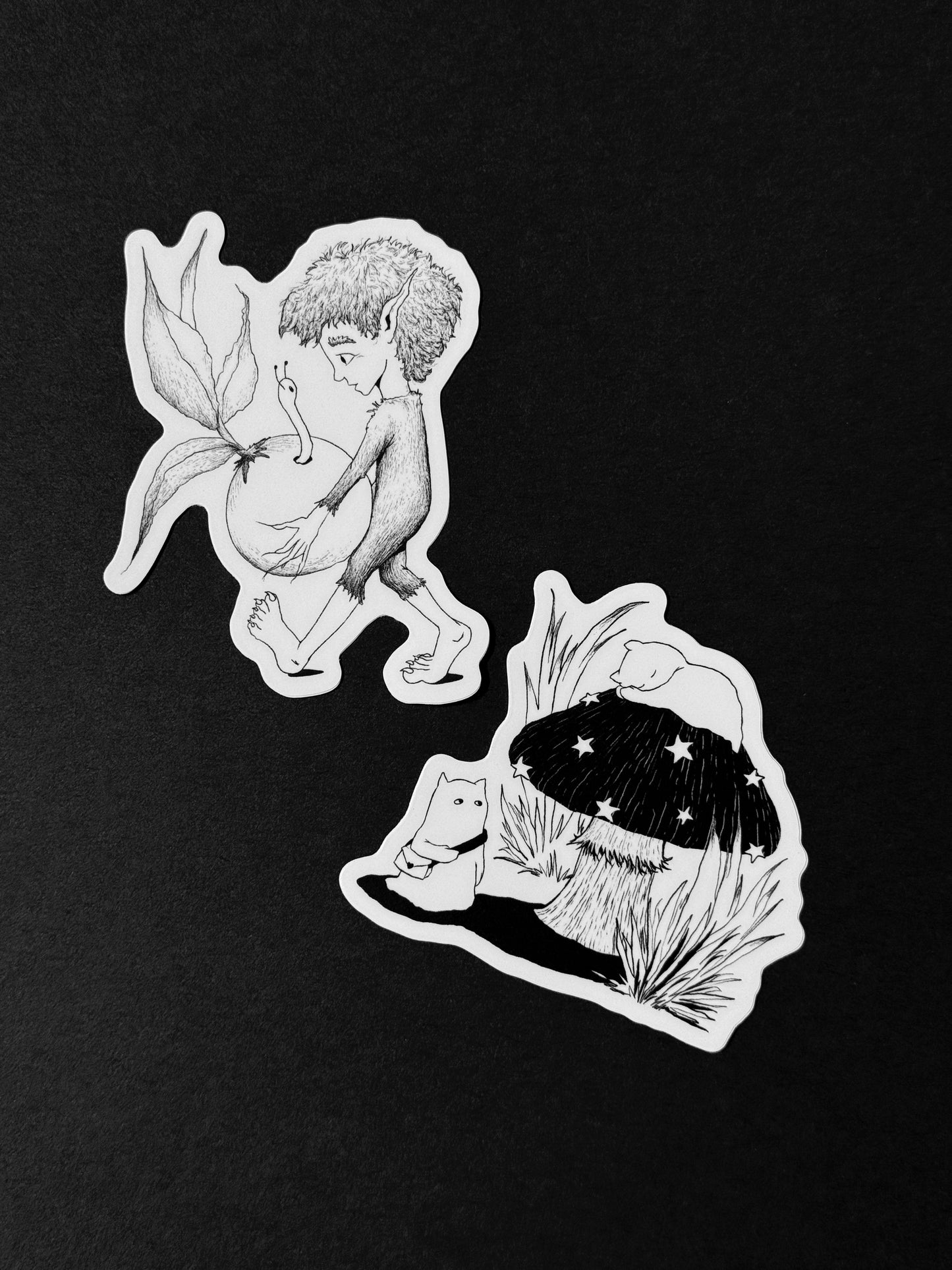 Fruit and Sleeping Sticker Pack