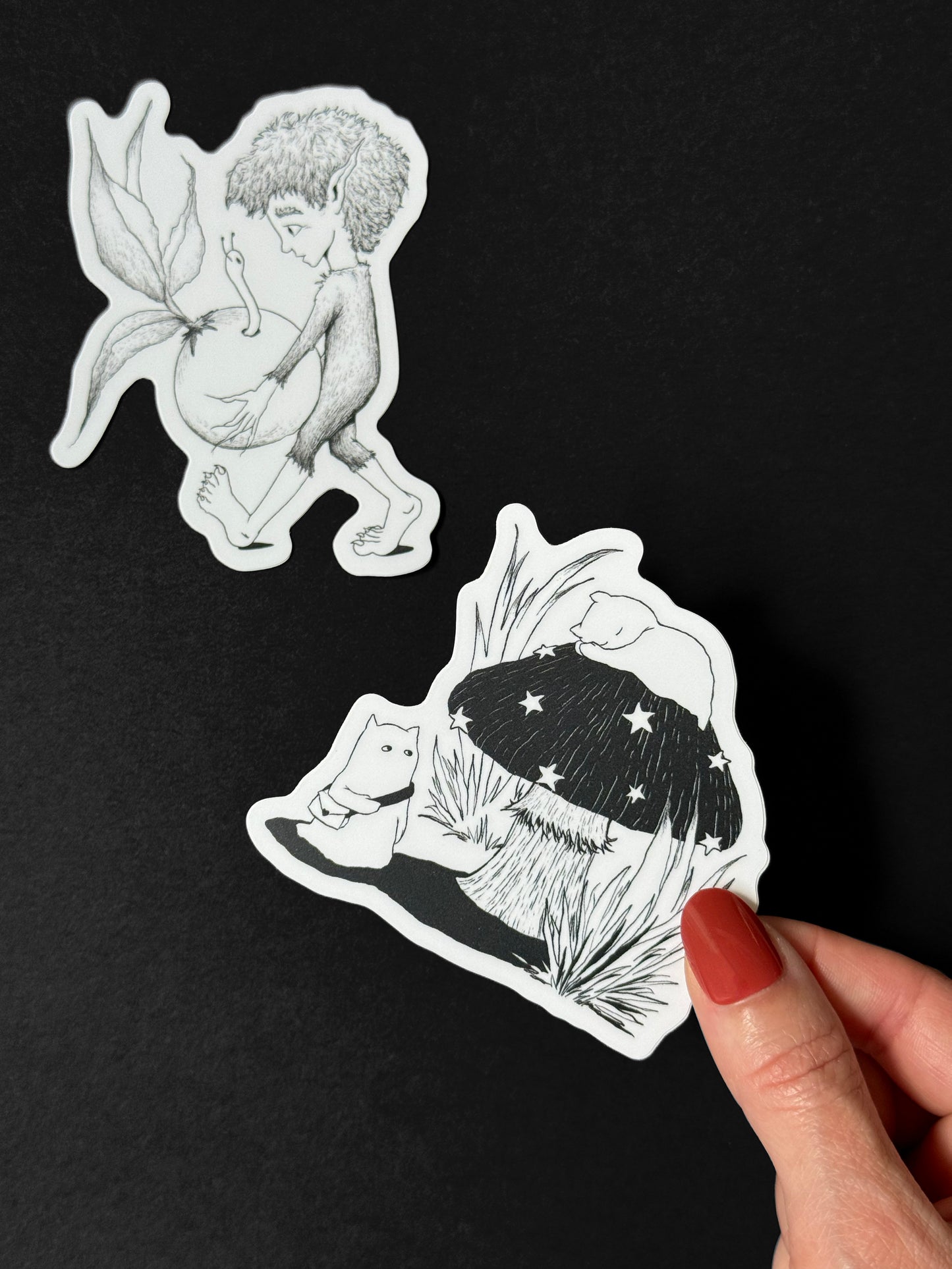 Fruit and Sleeping Sticker Pack